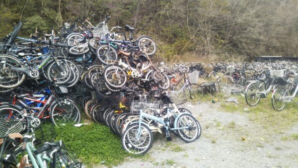 Japanese used bicycles